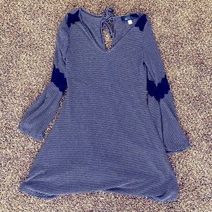Blue beach dress